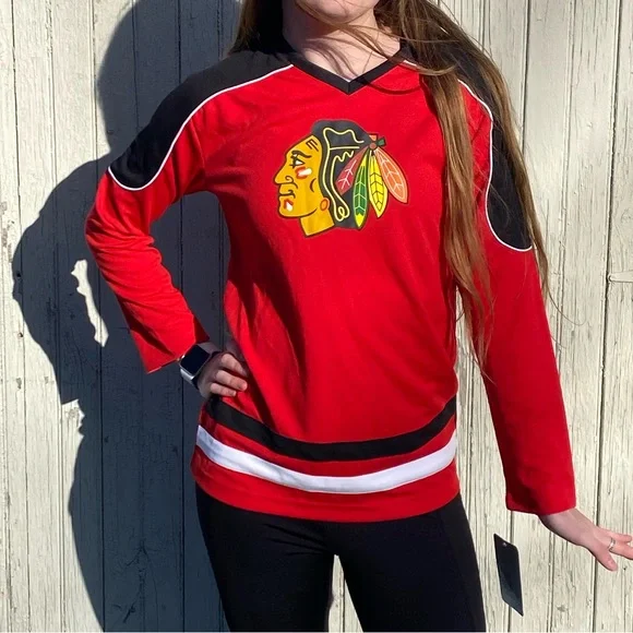 NHL Shirts Tops Chicago Blackhawks Jersey Nwt Poshmark